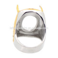 hot indonesia fancy gold ring designs for women stainless steel ring form china designs